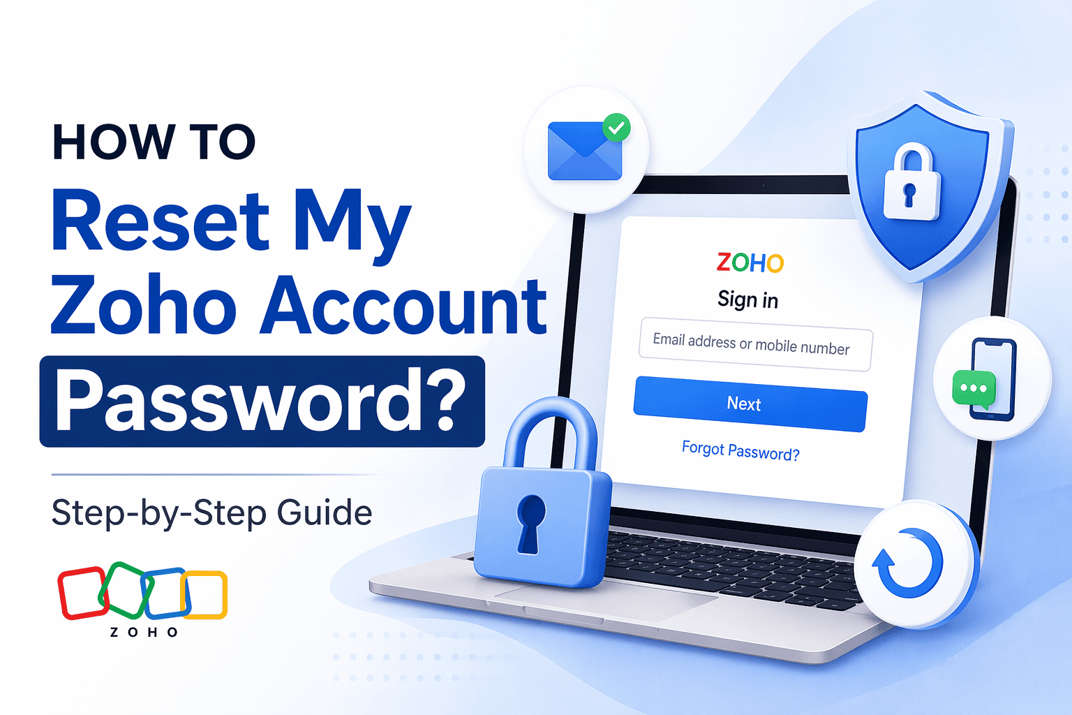 How to Reset My Zoho Account Password?
